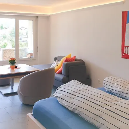 Apartment Modernes Alpenstudio Mit Bergblick, Pool Und Sauna St. Moritz